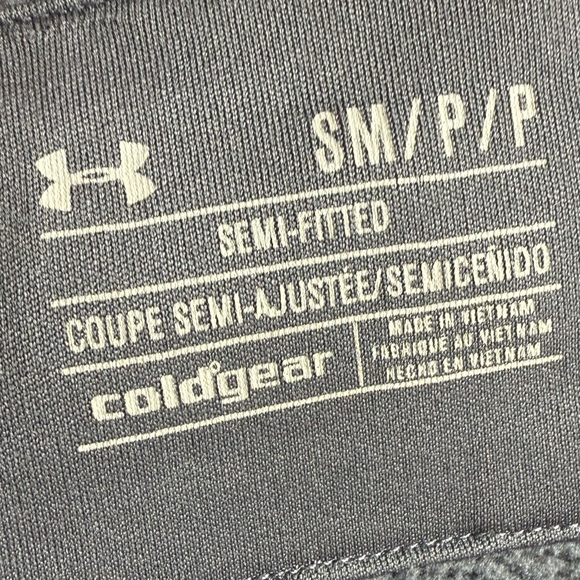 Under Armour Gray Hoodie with Pink Logo/women size SM/P/P - Picture 8 of 10